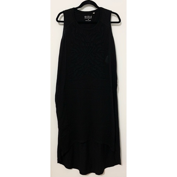 GUESS Sleeveless Split Hem Cover Up Dress - Picture 2 of 10